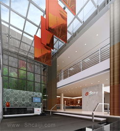 某紡織廠辦公樓大廳 針紡織品的綜合展示與專業(yè)氛圍營(yíng)造